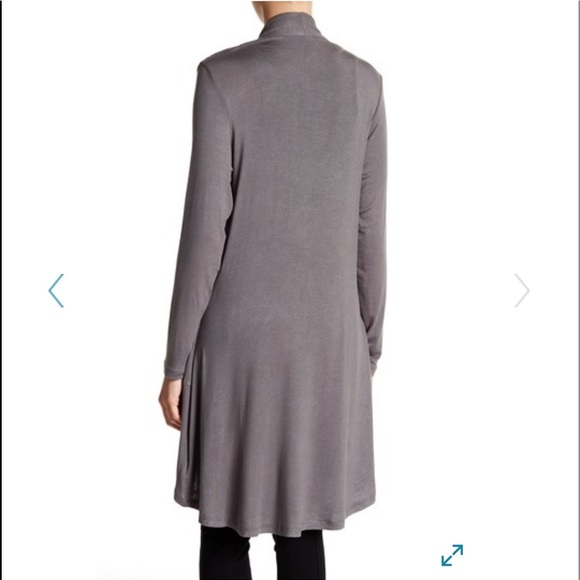 # NORDSTROM “BOBEAU” HI-LOW CARDIGAN Size Medium - Picture 2 of 7